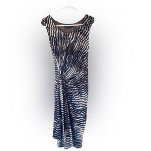 BCBGMAXAZARIA animal print dress